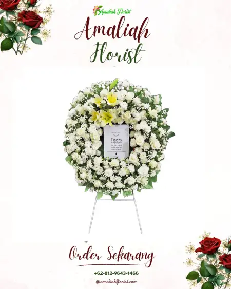 Krans Bunga Duka Trimurti